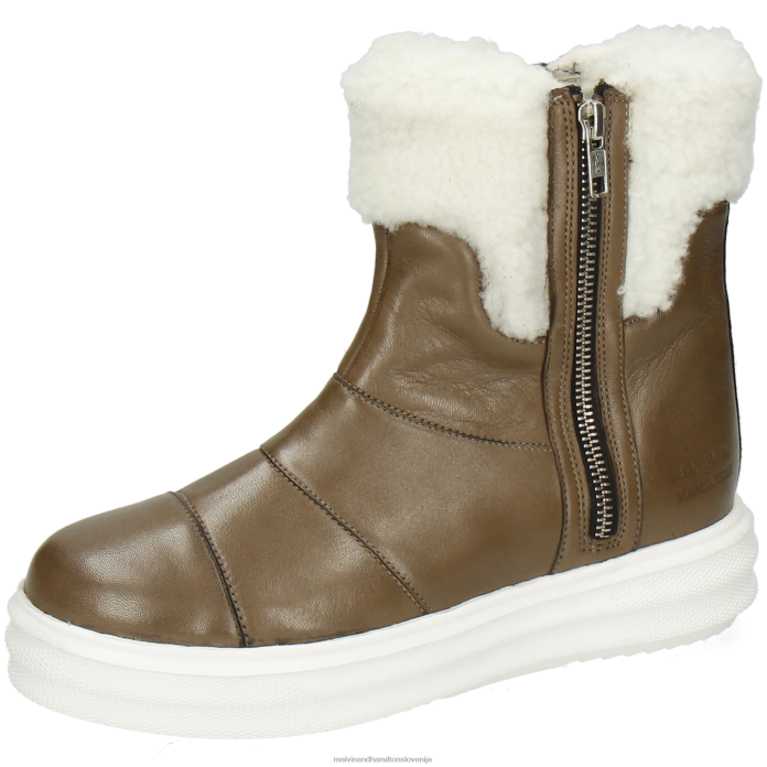 Melvin & Hamilton gležnarji siva ženske fay 10 FLJ6L1020