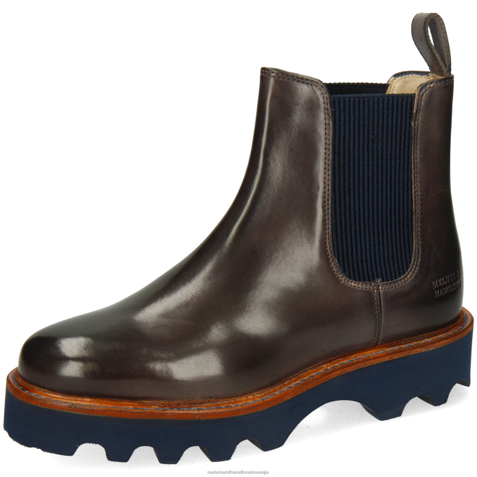 Melvin & Hamilton gležnarji siva ženske megan 3 FLJ6L877