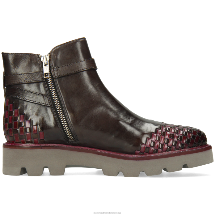 Melvin & Hamilton gležnarji siva ženske molly 14 FLJ6L934