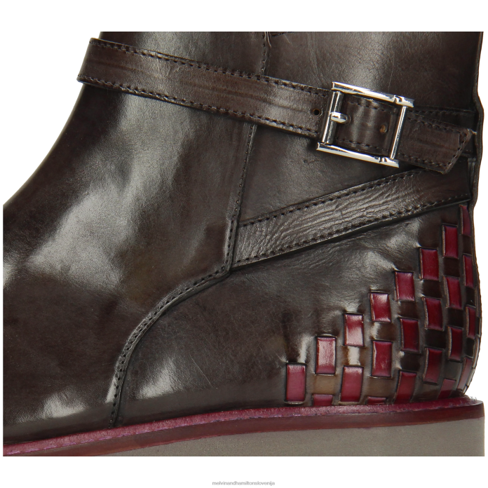 Melvin & Hamilton gležnarji siva ženske molly 14 FLJ6L934