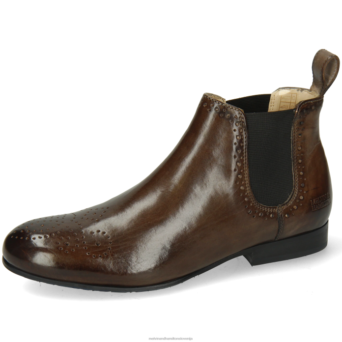 Melvin & Hamilton gležnarji siva ženske sally 16 FLJ6L798