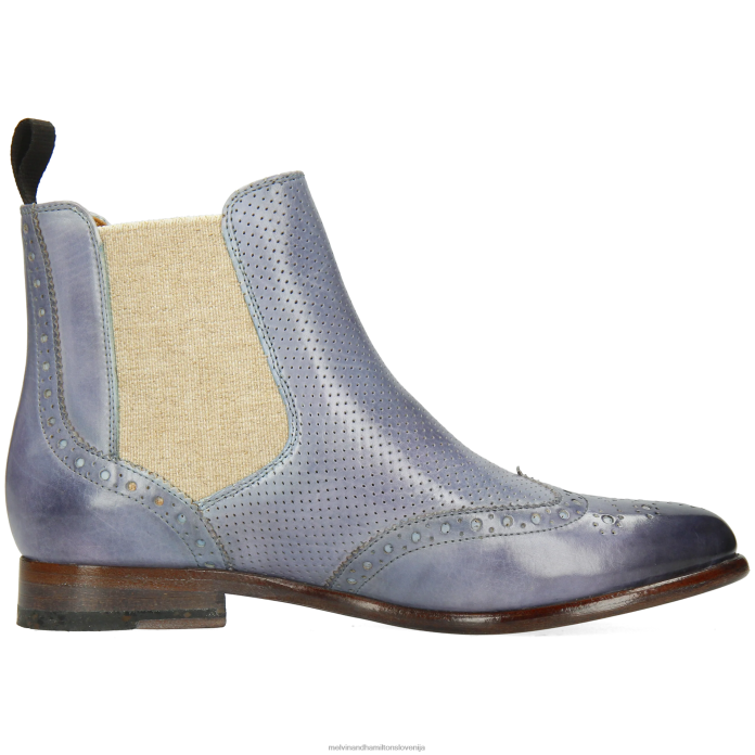 Melvin & Hamilton gležnarji siva ženske selina 6 FLJ6L857