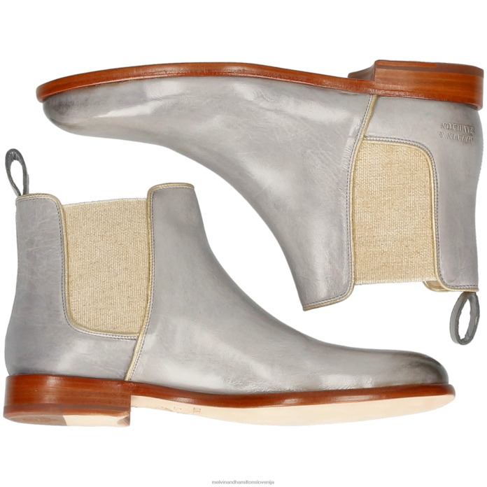 Melvin & Hamilton gležnarji siva ženske susan 70 FLJ6L831