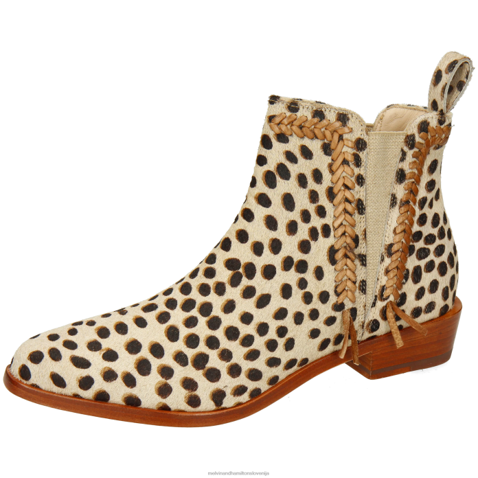 Melvin & Hamilton gležnarji svetlo rjava ženske marlin 10 FLJ6L777