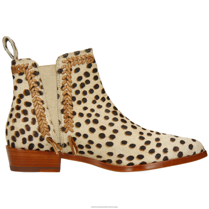 Melvin & Hamilton gležnarji svetlo rjava ženske marlin 10 FLJ6L777