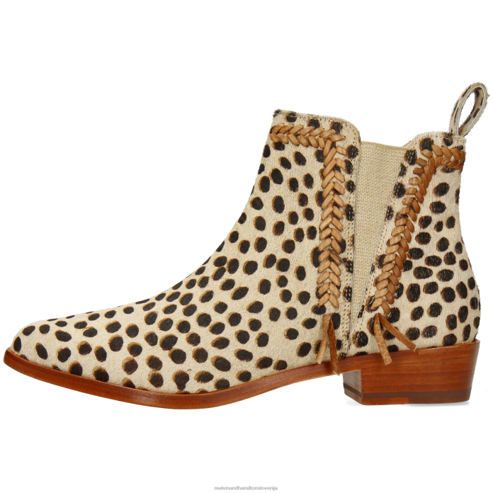 Melvin & Hamilton gležnarji svetlo rjava ženske marlin 10 FLJ6L777