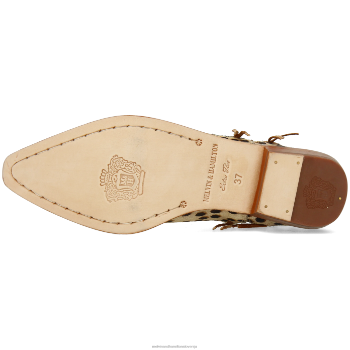 Melvin & Hamilton gležnarji svetlo rjava ženske marlin 10 FLJ6L777