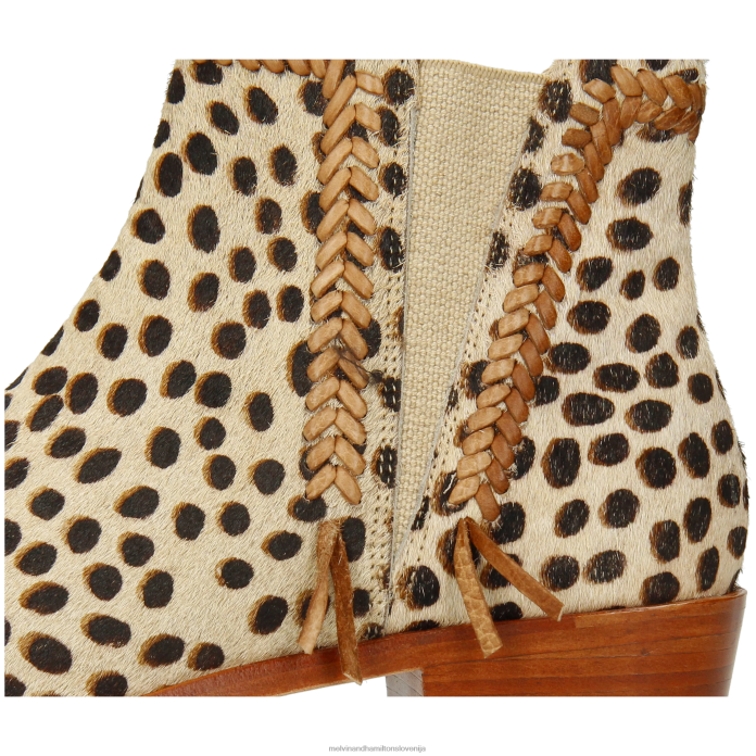 Melvin & Hamilton gležnarji svetlo rjava ženske marlin 10 FLJ6L777