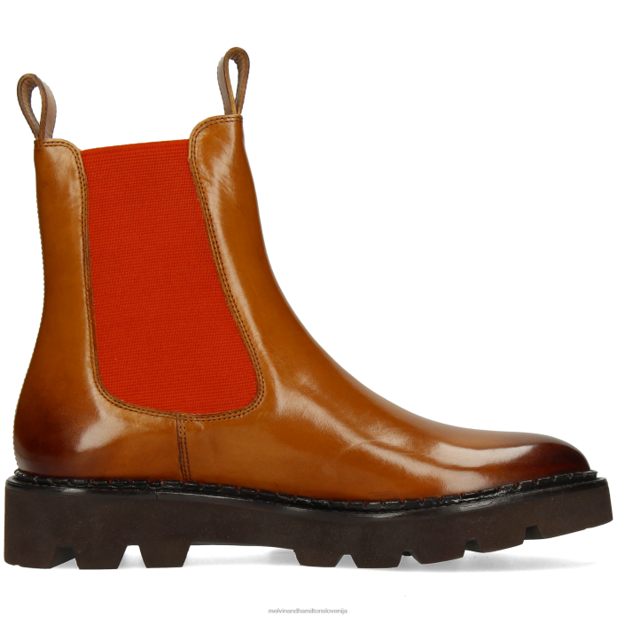 Melvin & Hamilton gležnarji svetlo rjava ženske sally 186 FLJ6L885