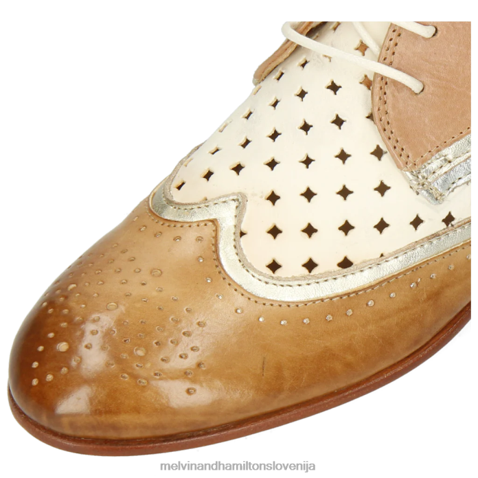Melvin & Hamilton gležnarji svetlo rjava ženske sally 30 FLJ6L1134