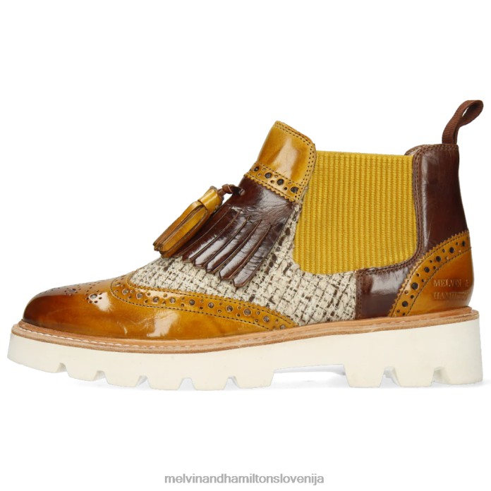 Melvin & Hamilton gležnarji svetlo rjava ženske selina 5 FLJ6L1047