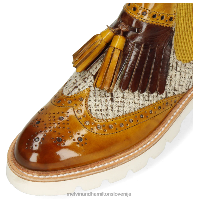 Melvin & Hamilton gležnarji svetlo rjava ženske selina 5 FLJ6L1047