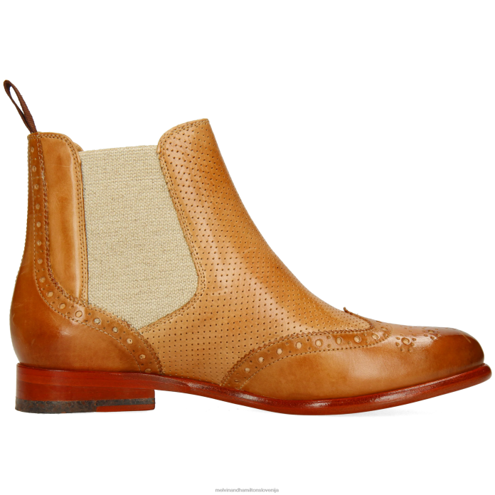 Melvin & Hamilton gležnarji svetlo rjava ženske selina 6 FLJ6L864