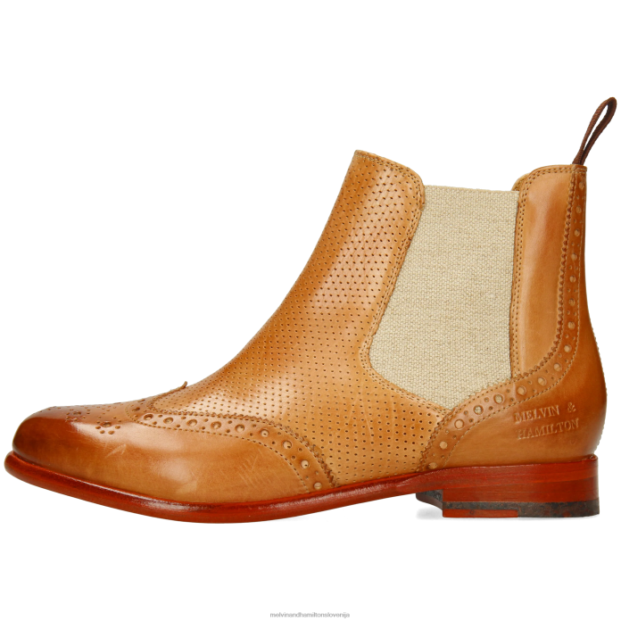 Melvin & Hamilton gležnarji svetlo rjava ženske selina 6 FLJ6L864