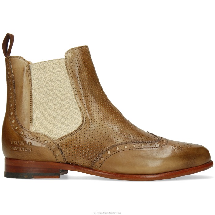 Melvin & Hamilton gležnarji svetlo rjava ženske selina 6 FLJ6L867