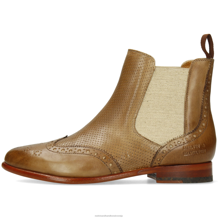 Melvin & Hamilton gležnarji svetlo rjava ženske selina 6 FLJ6L867