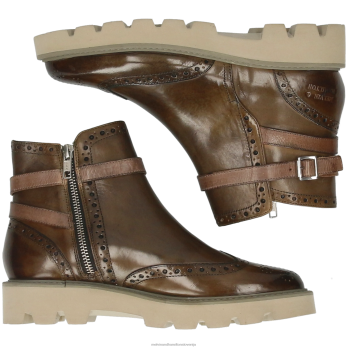 Melvin & Hamilton gležnarji taupe ženske selina 25 FLJ6L904