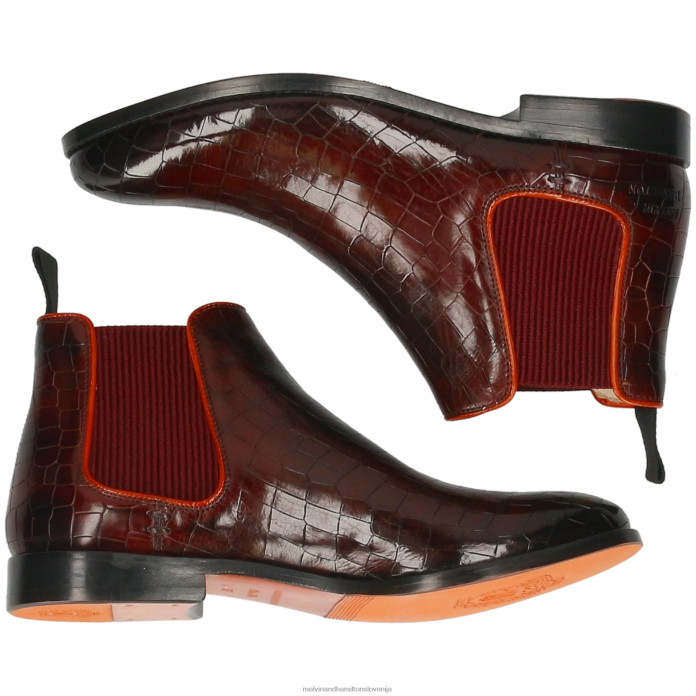 Melvin & Hamilton gležnarji vijolična ženske amelie 4 FLJ6L967