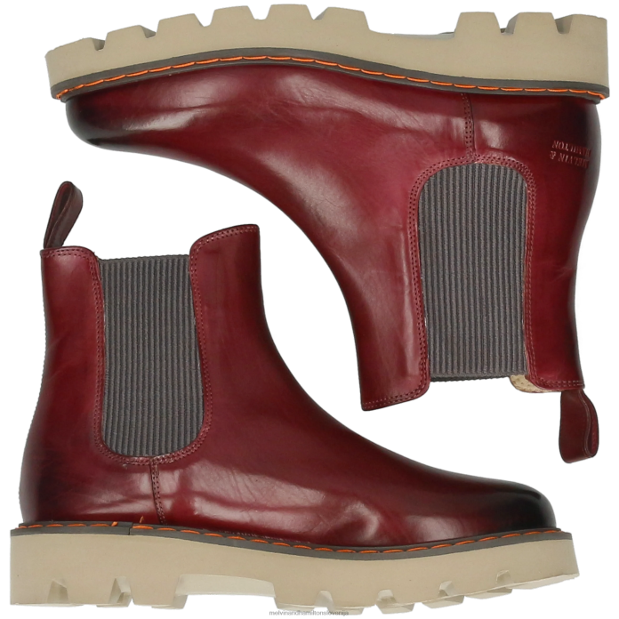 Melvin & Hamilton gležnarji vijolična ženske megan 3 FLJ6L958