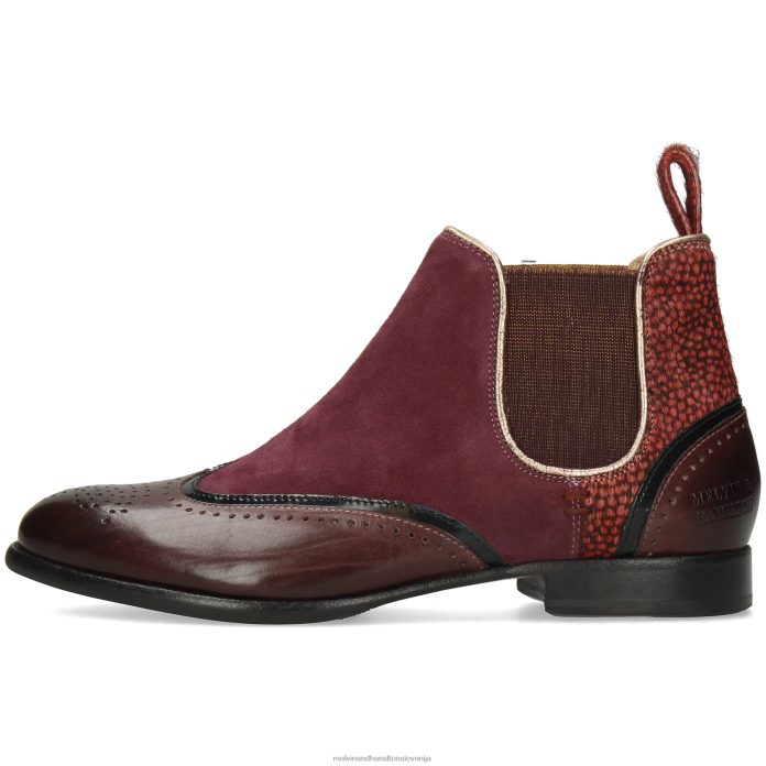 Melvin & Hamilton gležnarji vijolična ženske sally 19 FLJ6L1087