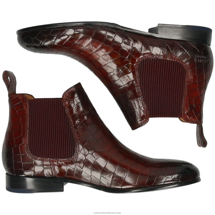 Melvin & Hamilton gležnarji vijolična ženske sally 25 FLJ6L887