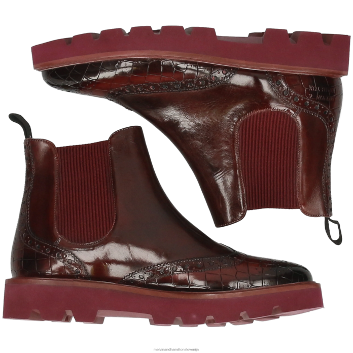 Melvin & Hamilton gležnarji vijolična ženske selina 65 FLJ6L966