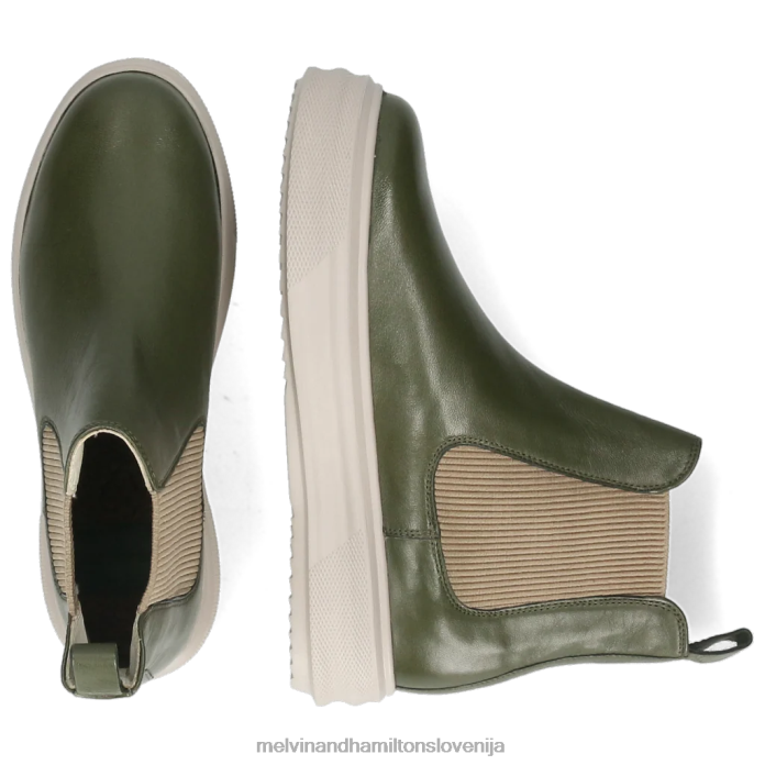 Melvin & Hamilton gležnarji zelena ženske fay 1 FLJ6L1074
