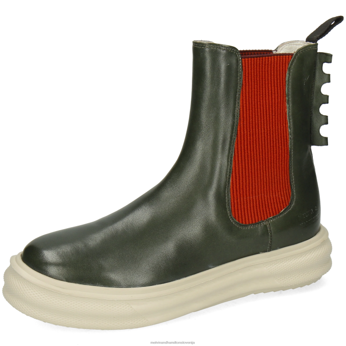 Melvin & Hamilton gležnarji zelena ženske fay 5 FLJ6L1003