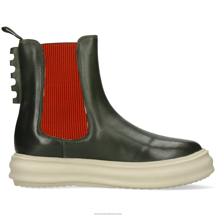 Melvin & Hamilton gležnarji zelena ženske fay 5 FLJ6L1003