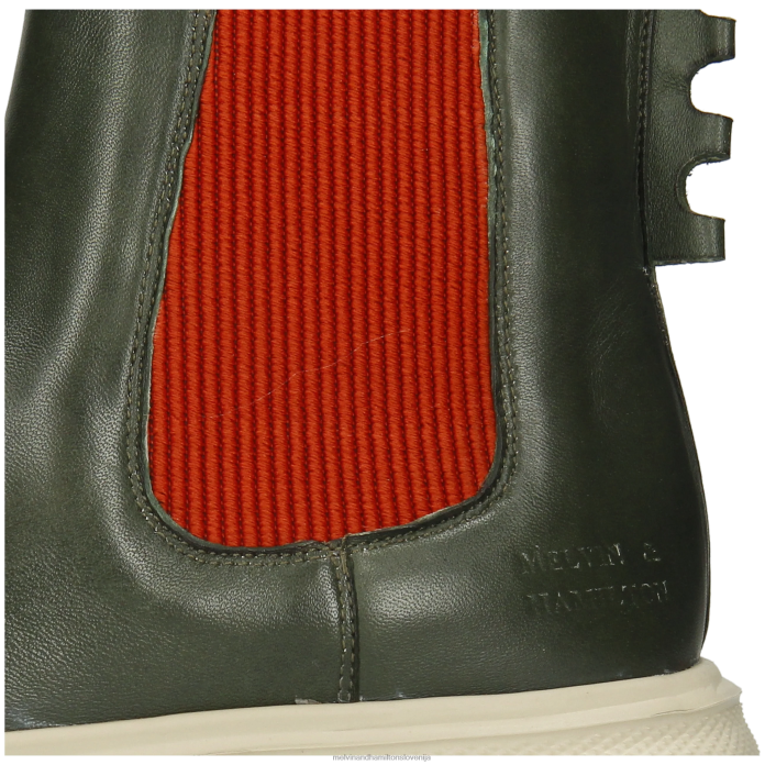 Melvin & Hamilton gležnarji zelena ženske fay 5 FLJ6L1003