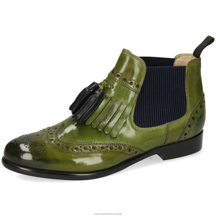Melvin & Hamilton gležnarji zelena ženske selina 5 FLJ6L981