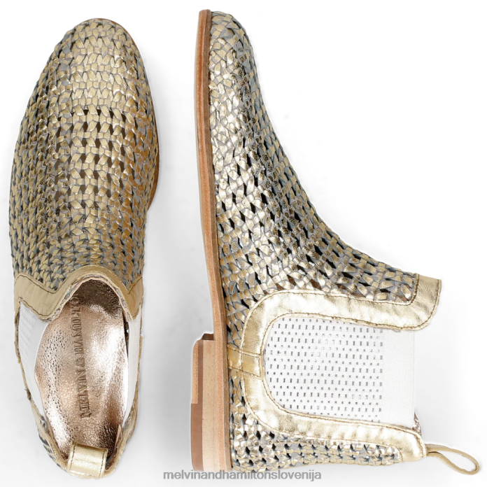 Melvin & Hamilton gležnarji zlato ženske susan 10 FLJ6L1142