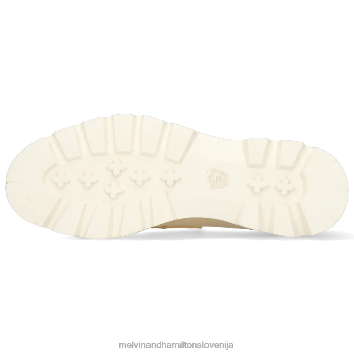 Melvin & Hamilton loaferji bež ženske žad 4 FLJ6L1454