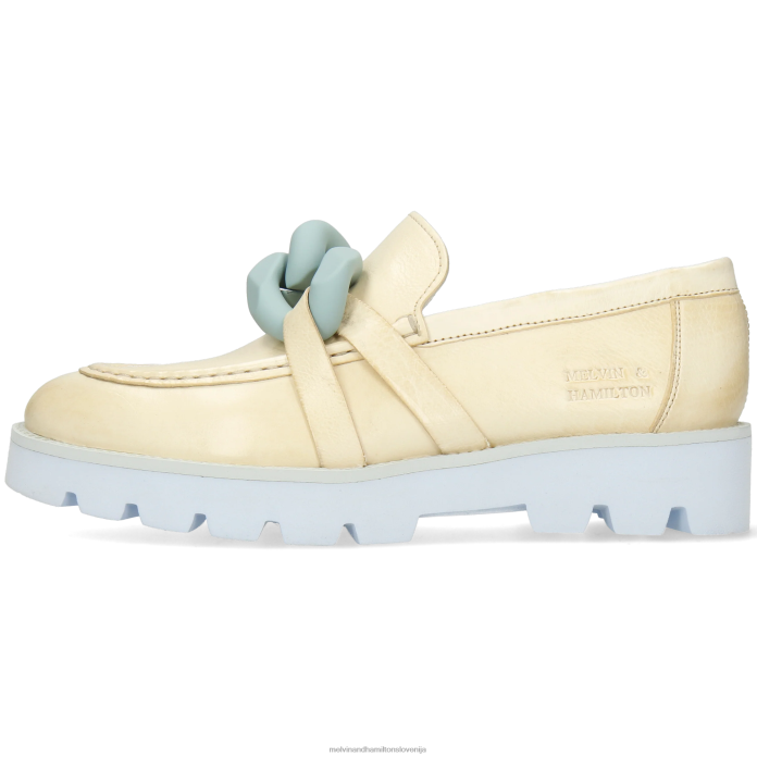 Melvin & Hamilton loaferji bela ženske žad 32 FLJ6L1457