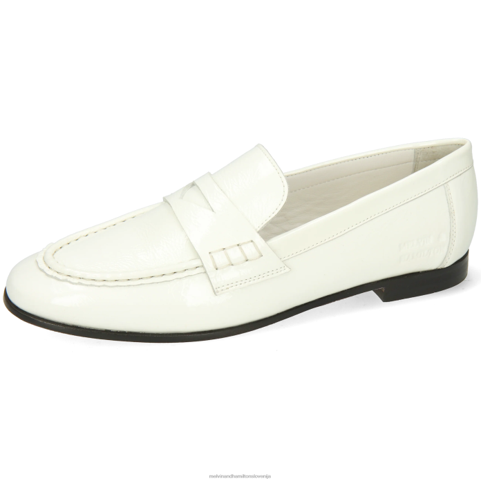 Melvin & Hamilton loaferji bela ženske scarlett 70 FLJ6L1332