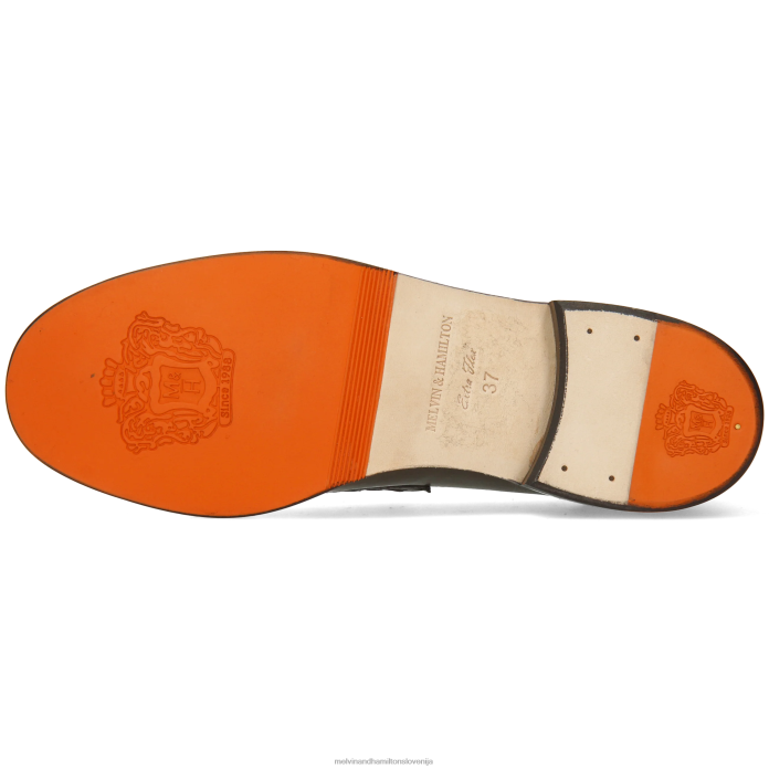 Melvin & Hamilton loaferji kaki ženske vladar 4 FLJ6L1392