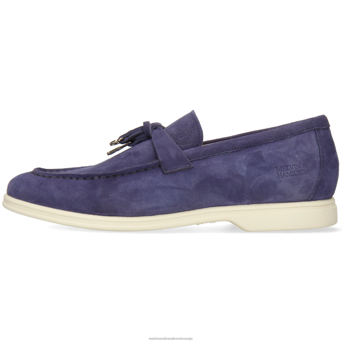 Melvin & Hamilton loaferji modra ženske adley 3 FLJ6L1308
