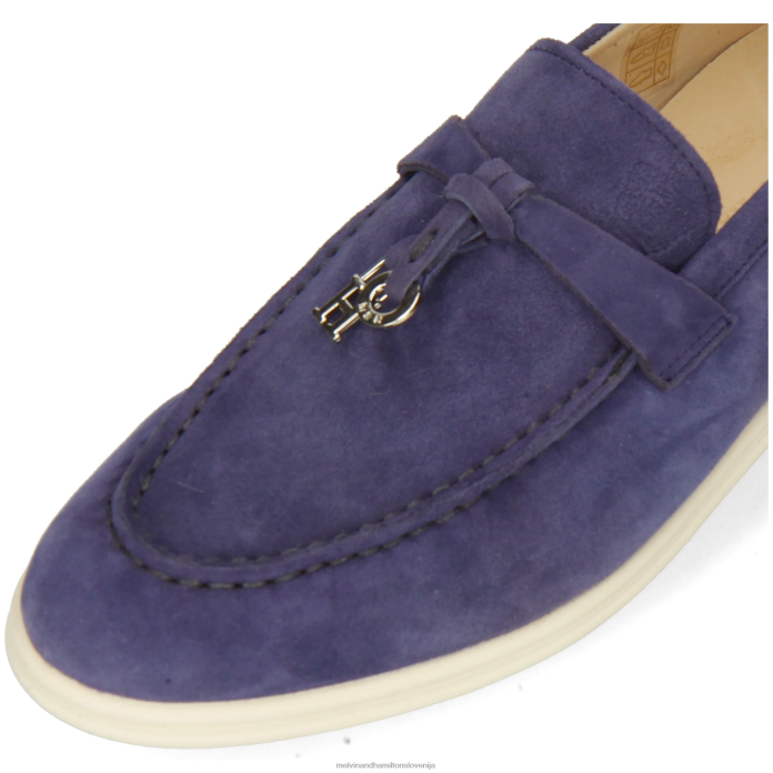 Melvin & Hamilton loaferji modra ženske adley 3 FLJ6L1308