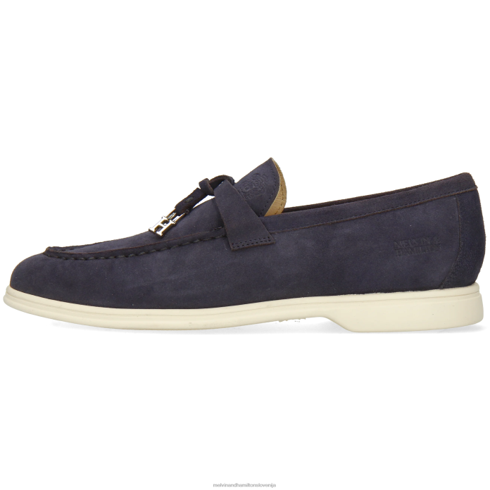 Melvin & Hamilton loaferji modra ženske adley 3 FLJ6L1322