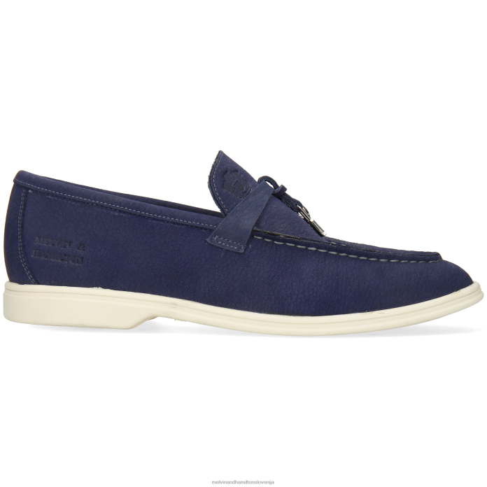 Melvin & Hamilton loaferji modra ženske adley 3 FLJ6L1335