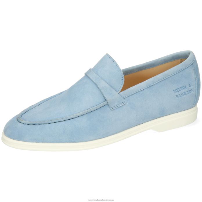 Melvin & Hamilton loaferji modra ženske adley 3 FLJ6L1443