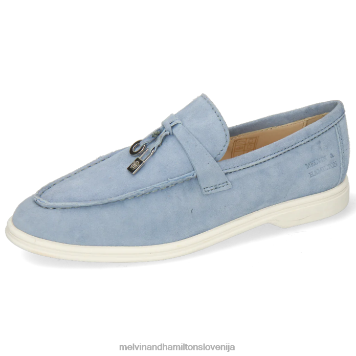 Melvin & Hamilton loaferji modra ženske adley 3 FLJ6L1465