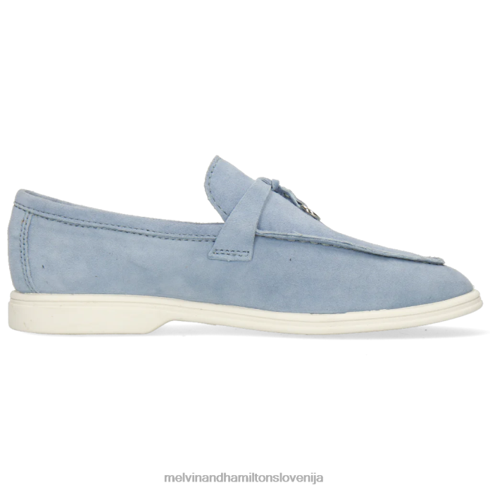 Melvin & Hamilton loaferji modra ženske adley 3 FLJ6L1465