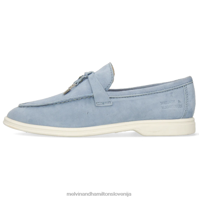 Melvin & Hamilton loaferji modra ženske adley 3 FLJ6L1465