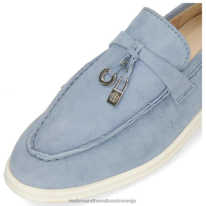 Melvin & Hamilton loaferji modra ženske adley 3 FLJ6L1465