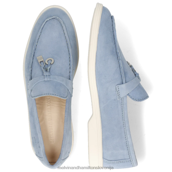 Melvin & Hamilton loaferji modra ženske adley 3 FLJ6L1465