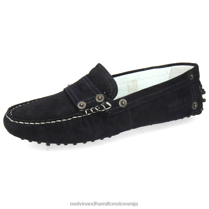 Melvin & Hamilton loaferji modra ženske caroline 1 FLJ6L1436