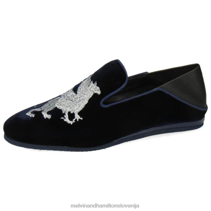 Melvin & Hamilton loaferji modra ženske scarlett 37 FLJ6L1433