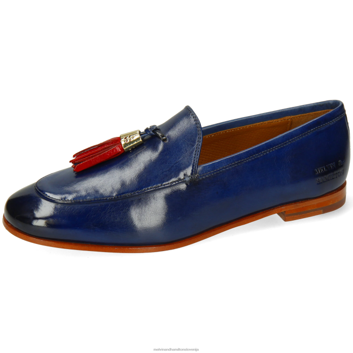 Melvin & Hamilton loaferji modra ženske scarlett 48 FLJ6L1404