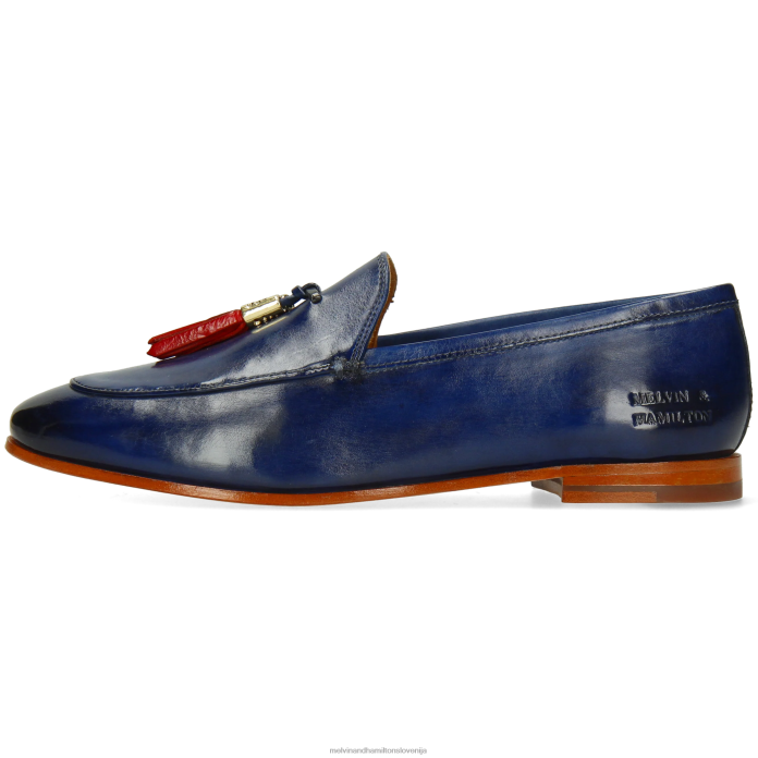 Melvin & Hamilton loaferji modra ženske scarlett 48 FLJ6L1404